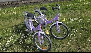 2 puky Fahrräder beide 18zoll