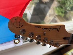 E-Gitarre incl Verstärker und Stand Bild 2
