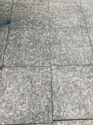 Waschbetonplatten