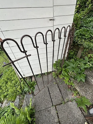 Hochwertiger Steckzaun  Ascona  zu verkaufen   ca. 65 Laufmeter inkl. 2 Türen Bild 2