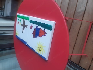 2 selbstgemalte Tierbilder  Bild 3