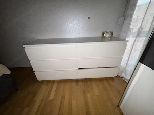 MALM Kommode mit 6 Schubladen  Bild 2