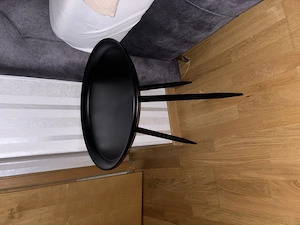Beistelltisch Schwarz Metall