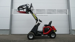 Hoflader Radlader N Eco 130 Minilader Multitool Bagger Bild 10