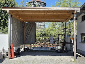 Carport selbstabholung ca. 6 x 6m Bild 3