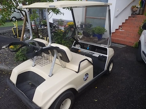 Golfcar mit Lagegerät Bild 2