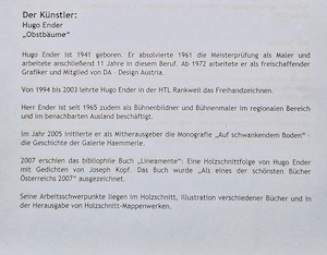 Hugo Ender "Obstbäume" Bild 2