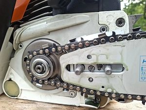 Motorsäge Stihl 034 AV Super : frisch revidiert : 4,5 PS : 45 cm Schwert (Profisäge) Bild 9