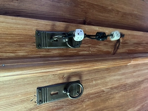 Antiker Fichte  Weichholz  Kleiderschrank  Wäscheschrank  Bild 2