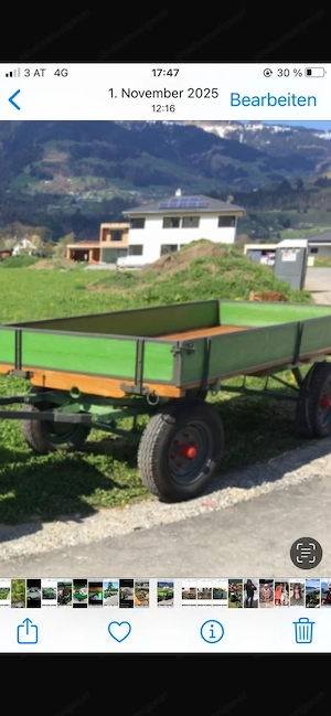 Traktor Steyr mit Hänger  Bild 5