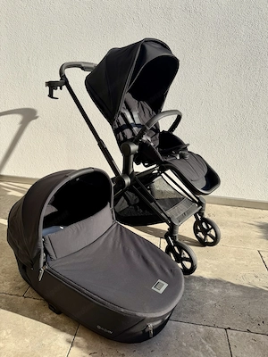 Cybex Priam Platinum Kinderwagen Set   Sepia Black   Matt Black   wie neu