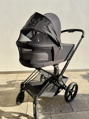 Cybex Priam Platinum Kinderwagen Set   Sepia Black   Matt Black   wie neu Bild 7