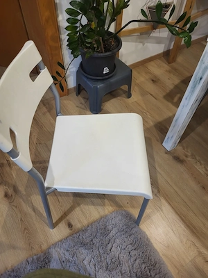 Holztisch inkl. Verlängerung und Stühle Bild 4