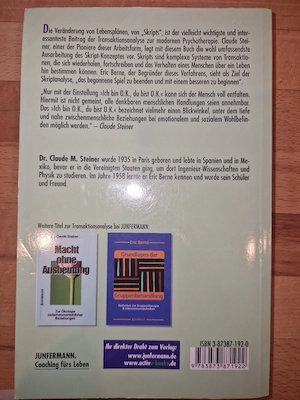 3 Bücher von Claude Steiner Bild 3
