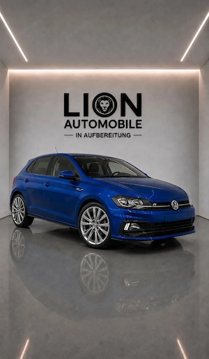 Volkswagen Polo 1.0 R-Line Comfortline *Reef Blue Pearl*Tempomat* 