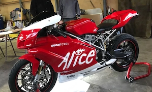 Ducati 749S Ringmotorrad Bild 3