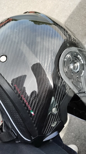 Caberg Levo Carbon Größe L.   (inkl. Sena SFR  Einzelpack , Bluetooth Kommunikationssystem) 