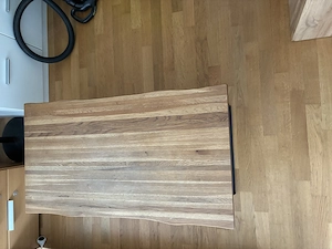     Eleganter Sofatisch aus Eiche   Handmade Look Bild 3