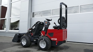 Heracles H150 Hoflader Radlader Kubota Bild 3