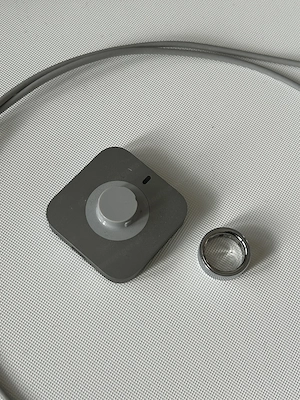 Oura Ring Gen 4 - Silber - Größe 7 (Top Zustand!) Bild 4