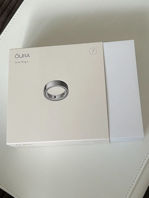 Oura Ring Gen 4 - Silber - Größe 7 (Top Zustand!)