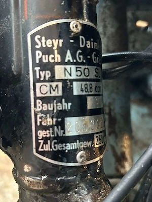 Puch Monza N 50 SL Moped  Mofa Bild 6