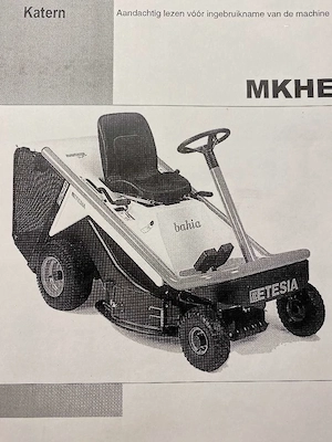 Etesia Bahia Aufsitzmäher Bild 2