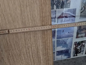 Sehr schöner Massiver Holztisch Arbeitstisch, unbehandelt 80 198 Bild 4