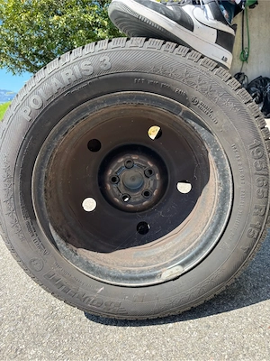 Subaru Impreza Winterreifen+Stahlfelgen Bild 5
