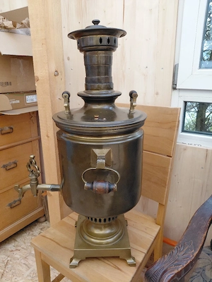 Samovar aus Russland Bild 3