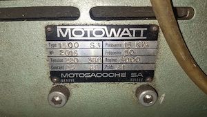 Notstrom Aggregat