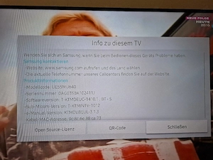 Samsung Smart TV 55 Zoll