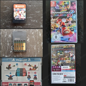 Nintendo Switch Komplett-Set | 4 Controller |7 Spiele| OVP | TOP Zustand Bild 5