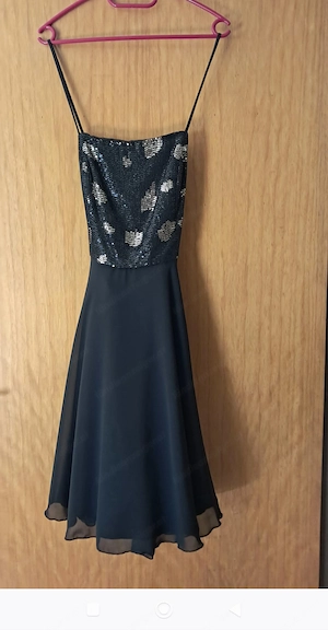 tolles Abendkleid mit Spaghettiträger NEU, Gr. 40 Bild 2