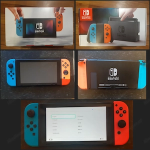 Nintendo Switch Komplett-Set | 4 Controller |7 Spiele| OVP | TOP Zustand Bild 4
