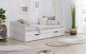 Bett 90x200 mit Matratze  Bild 2