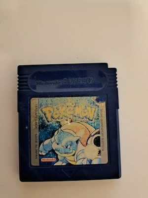 Pokémon Blaue Edition (Game Boy)   Original Modul + Hochwertige Repro-Box Bild 3