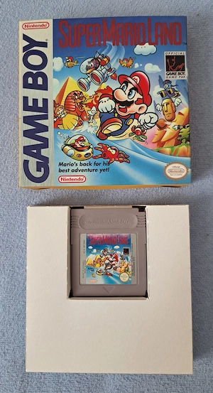 Super Mario Land (Game Boy)   Original Modul + Hochwertige Repro-Box Bild 2