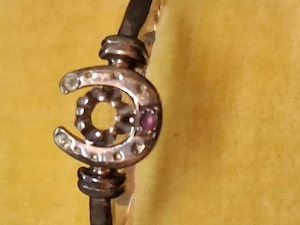 Antik Ring Glücksring 585 Gold Hufeisen Motiv Bild 4