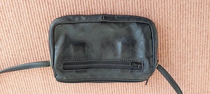 Kleine Damen Lederhandtasche   schwarz   wie neu Bild 2
