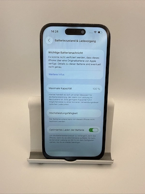 Apple Iphone 14 Pro 128GB Space Black (ohne Simlock) Bild 8