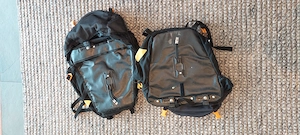 2x Fahrradtaschen für Gepäckträger   schwarz   stabil Bild 2