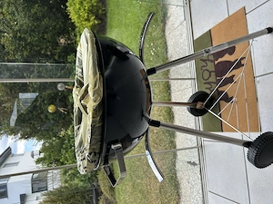 Holzkohle Grill neu