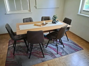 Esszimmer Tisch inklu. 6 Stühlen
