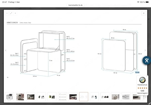 Flatup mobiler Schreibtisch Bild 2