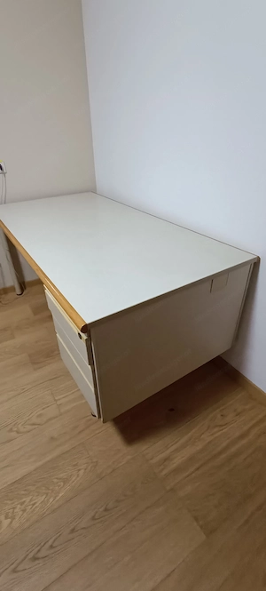 Schreibtisch mit 3 Schubladen Bild 3