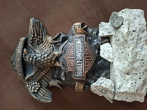 Harley Davidson Skulptur 