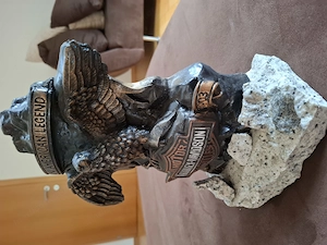 Harley Davidson Skulptur  Bild 2