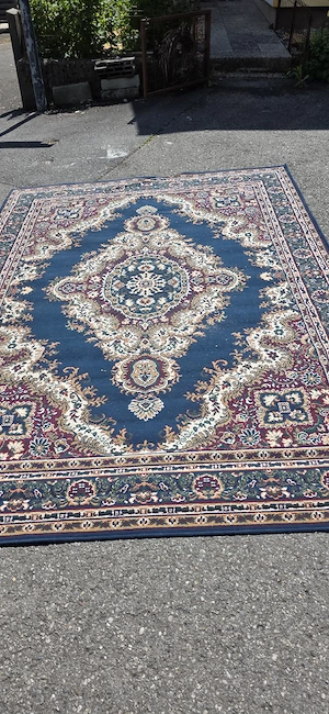 Teppich, blau,  wunderschön.  Bild 4