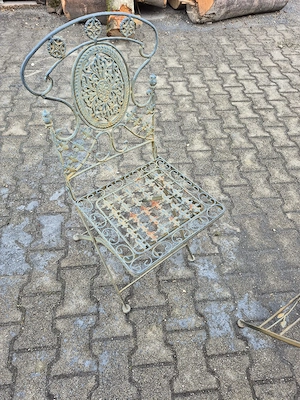 rustikale gartenmöbel Bild 2